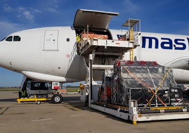 envio aereo de malasia