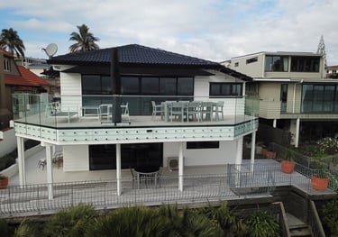 Recladding Project:   Omana Esplanade, Maraetai