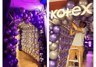 Globos para eventos corporativos