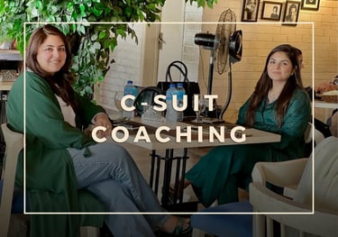 Executive Coaching session one-on-one by captain Zaira @exxaura