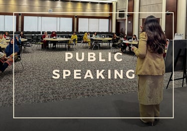 Captain Zaira Public Speaking key notes