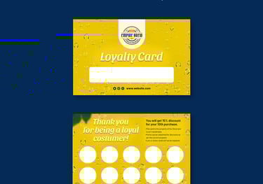 Cartes de fidélité