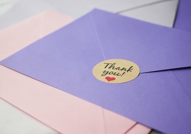 Autocollants pour enveloppes