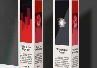 Présentoirs publicitaires en carton