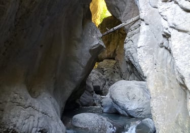 Le canyon ludique du Fournel, une gorge magnifique
