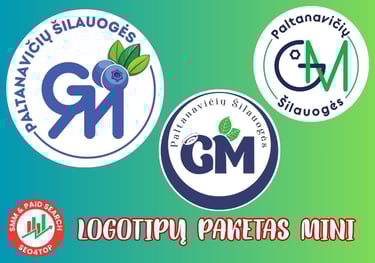 Logotipų kūrimas - Paketas MINI