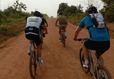 Cycling in Uganda