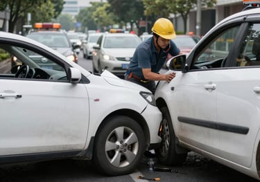 white and black abstract painting