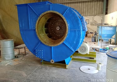 FRP BLOWER, MOTOR HP-75