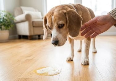 Chien qui vomit