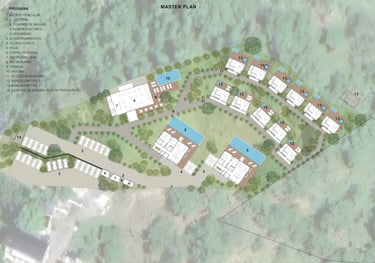 Terrain vue mer a vendre a Miches