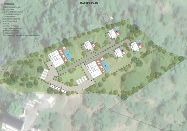 Terrain vue mer a vendre a Miches