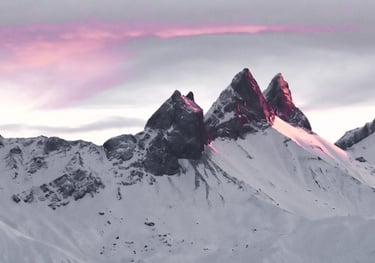 Aiguilles d'Arves. Photo Art Grand format