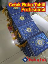 Cetak buku Tahlilan di Makassar