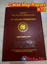 Cetak Sampul Map Raport K13