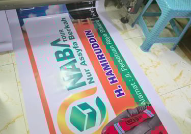 Cetak Baklite untuk neon box di dundung print makassar