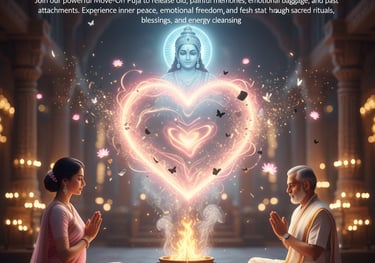 Astrologer performing remedy puja for planetary balance