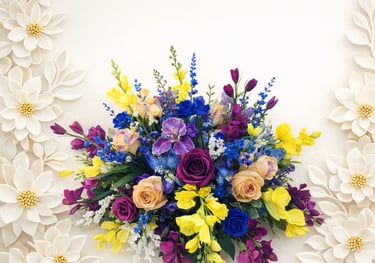 GoldandPurpleHeadstone