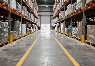 warehouse striping in mobile al