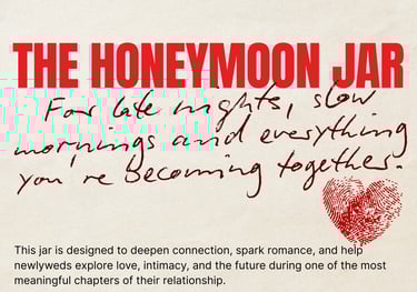 The Honeymoon Jar Printable Couples Game
