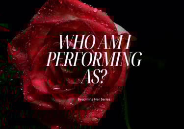 Who Am I Performing As Game