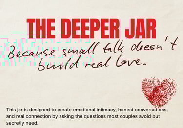 The Depper Jar Printable Couple Game