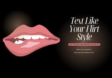 Text Like Your Flirt Style Dating Tool