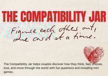The Compatibility Jar Printable Couples Game