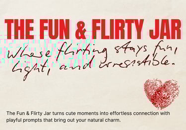 The Fun and Flirty Jar Printable Couples Game