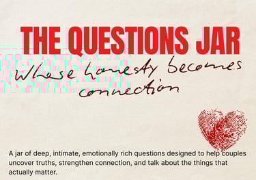 The Questions Jar Printable Couples Game