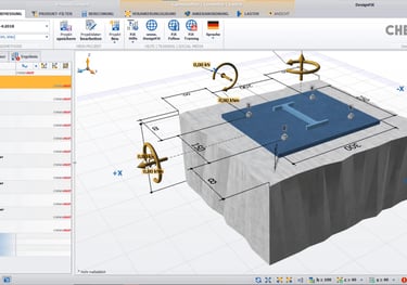 برنامج حسابات عمق التزريع من كيموفاست