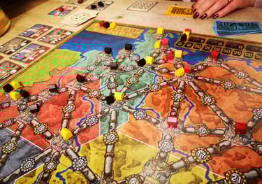 stalo žaidimas Power grid