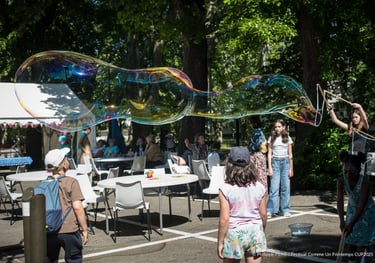 Atelier bulles géantes CUP25