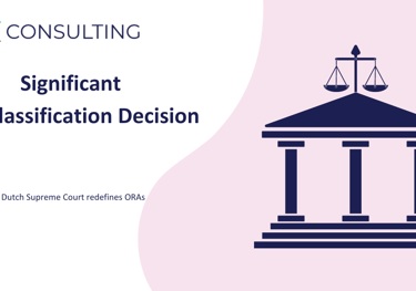 Dutch Supreme Court Classifies ORAs as Equity