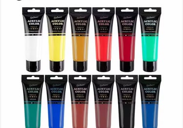 Colores acrílicos profesionales