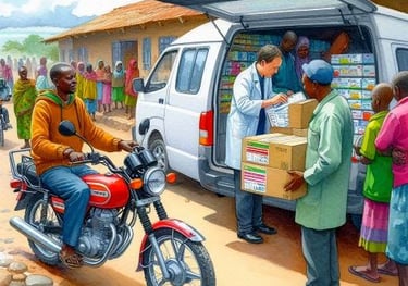Delivery of Medicines to rural areas