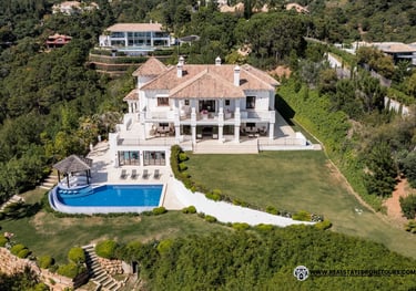 real state drone tours, La Zagaleta, Marbella, Spain