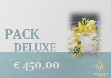 Pack Deluxe de decoración de cumpleaños