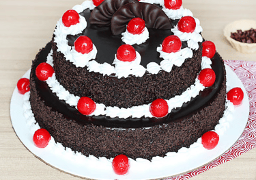 2 Tier Truffle Cake