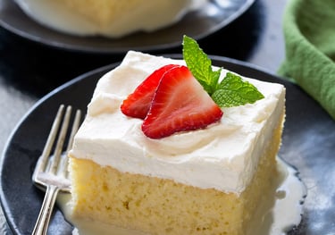 Tresleches Malai Cake
