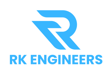a logo for a company that is looking like a r k engineering company
