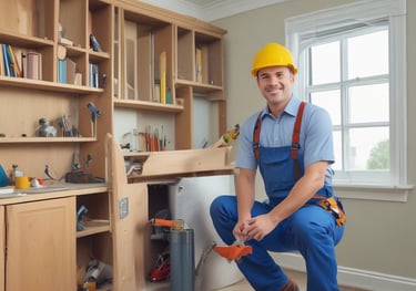 A curved facade covered in white latticework