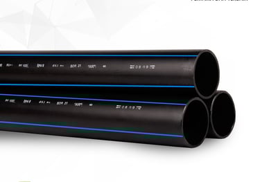 a black pipe pipe pipe HDPE Distributor Pralon