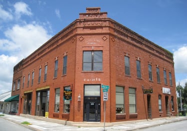 Curb appeal in Downtown Mayo, Lafayette County Florida