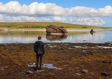 Weddell Bay shipwreck Orkney