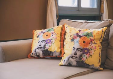 décoration coussin pour chambre d'hotes