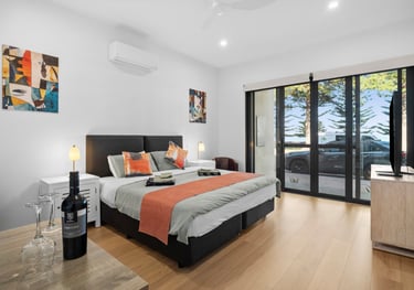 Modern 1 bedroom beachfront studio in Victor Harbor