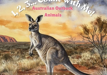 Australian Animal Counting Book for Toddlers