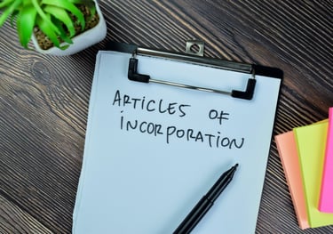 a clipboard with a note pad attached to it