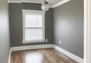 gray concrete wall inside building